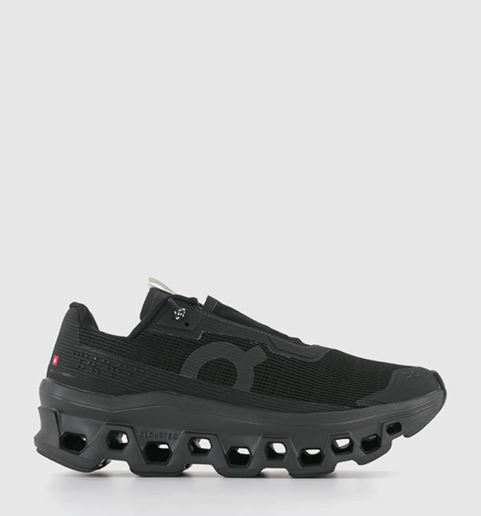 On Running Cloudmonster Sensa Trainers All Black F