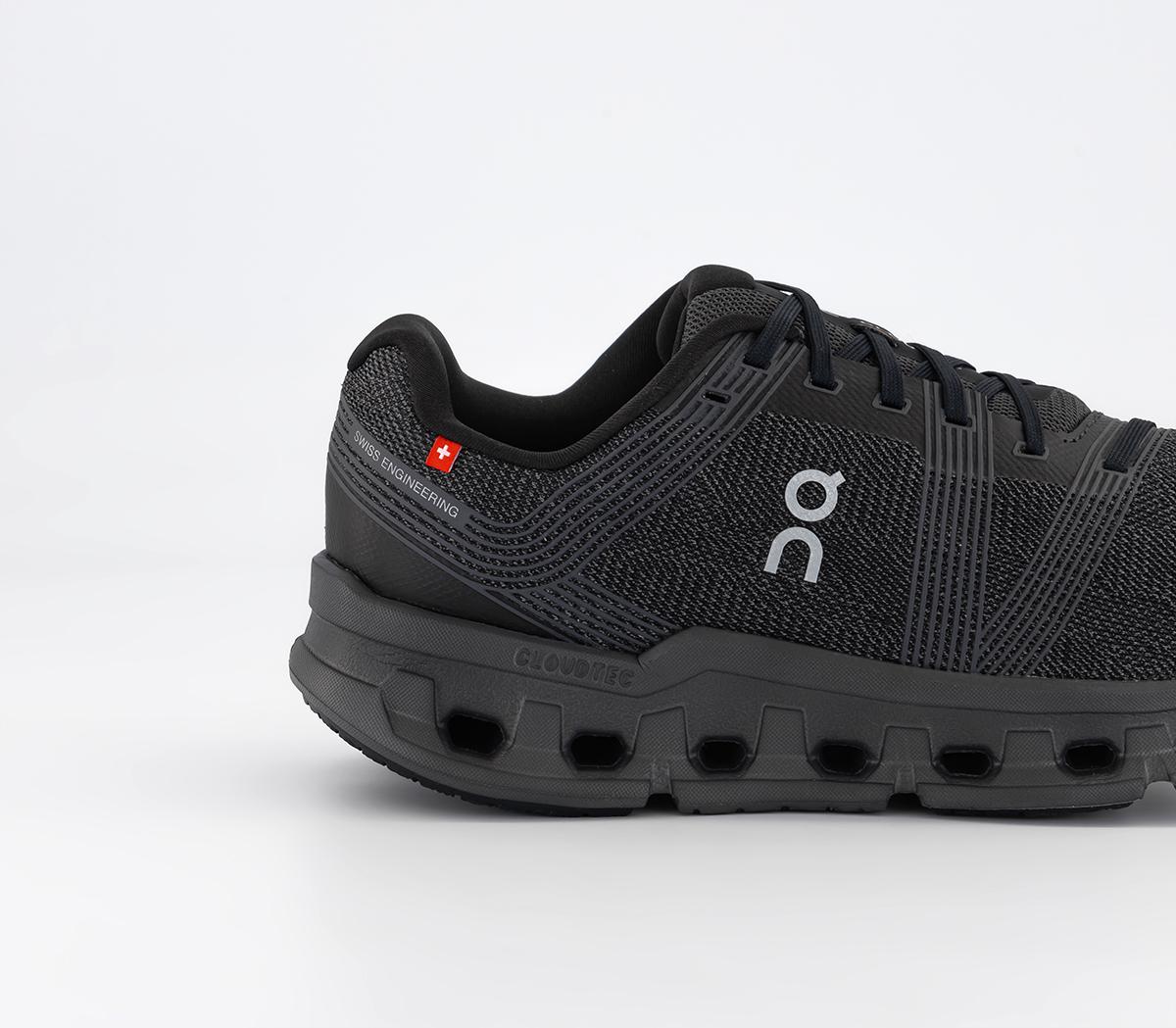 ON Cloudgo Trainers Black Eclipse - Women's Trainers