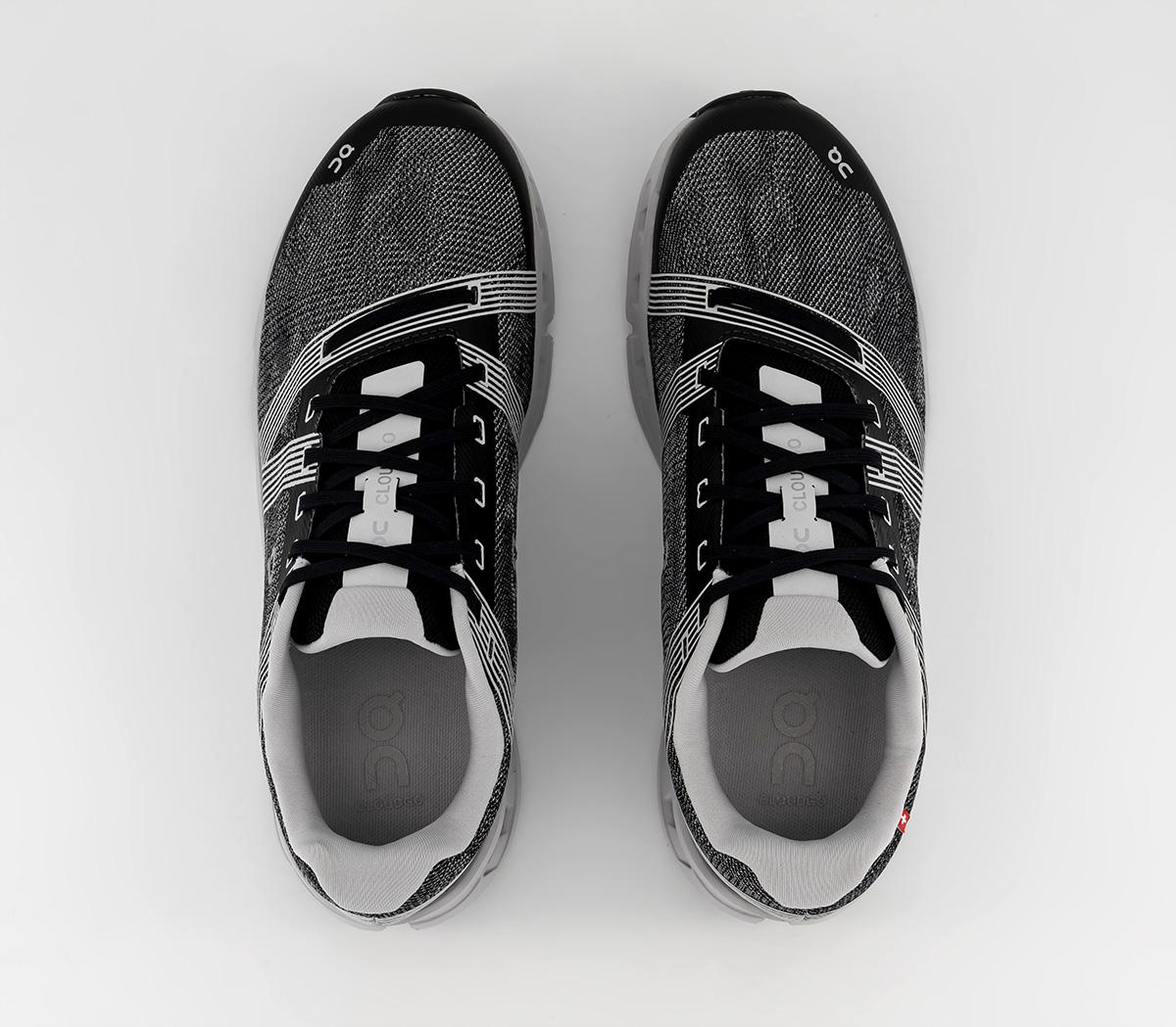 ON Cloudgo Trainers Black Glacier - Men's Trainers