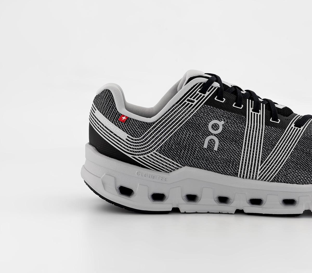 ON Cloudgo Trainers Black Glacier - Men's Trainers