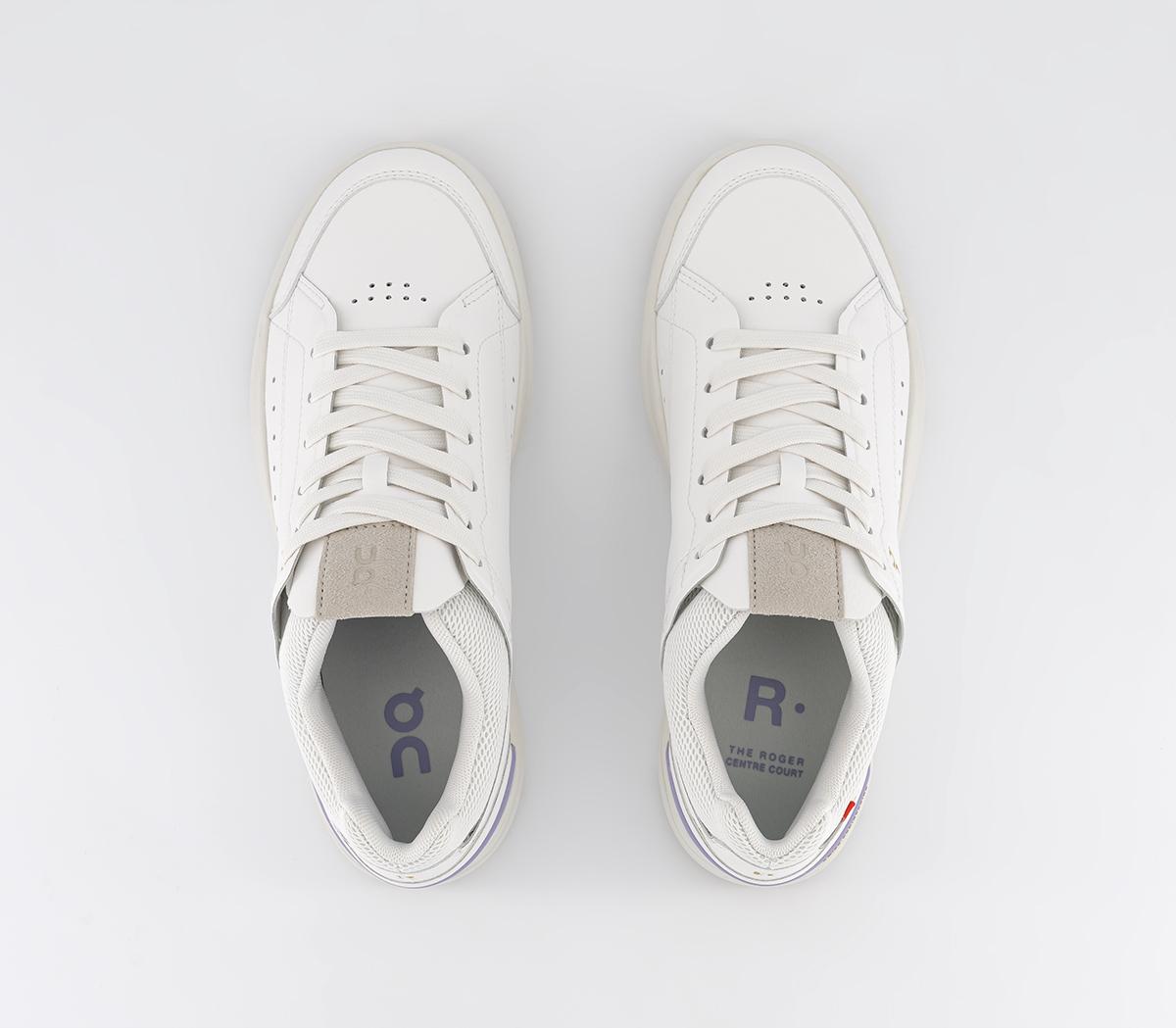 On Running The Roger Centre Court Trainer White Lavender F - Unisex Sports