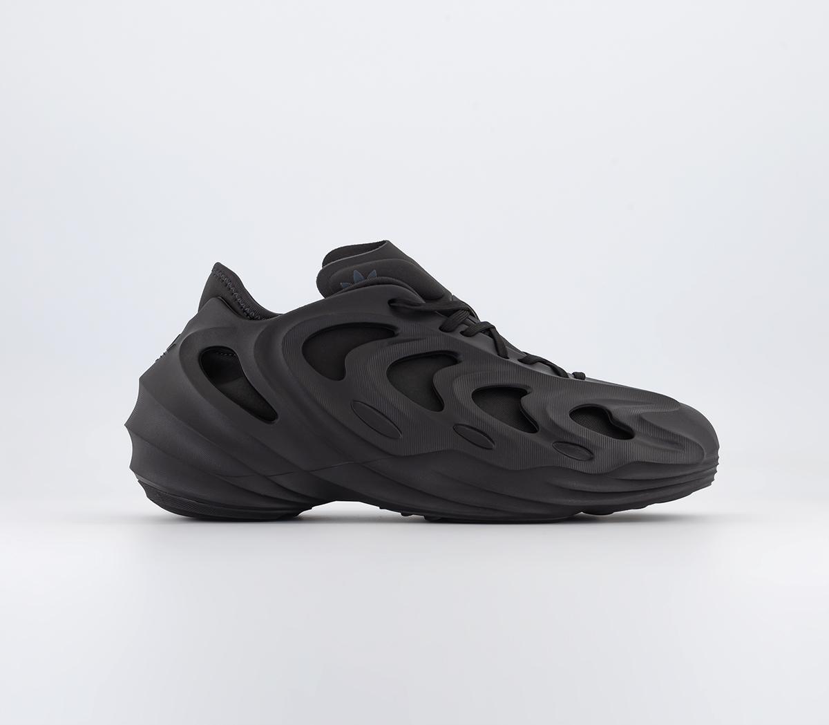 adidasAdifom Q TrainersCrystal Black Carbon Grey Six