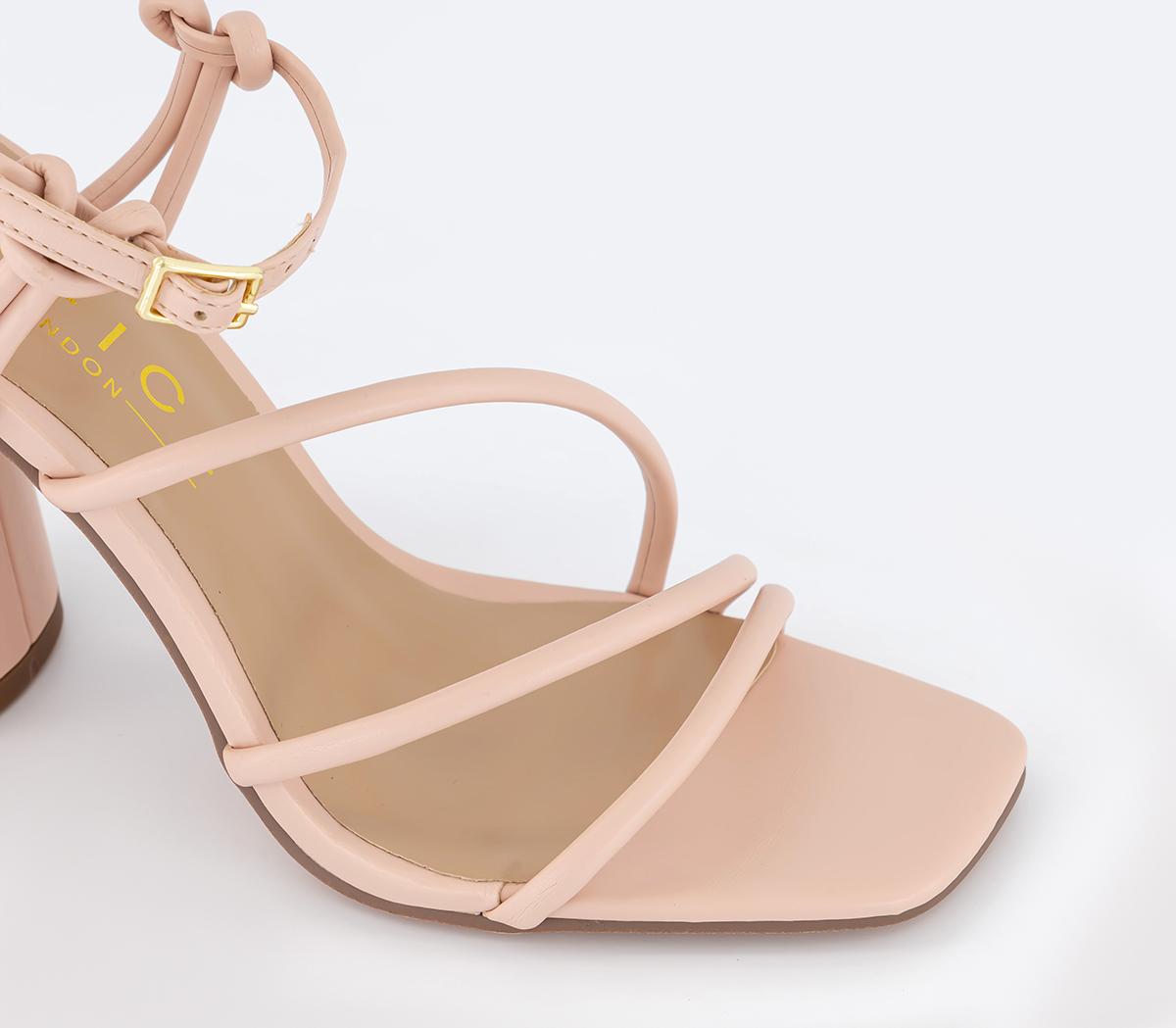 OFFICEHigh Rise Heel SandalsBeige