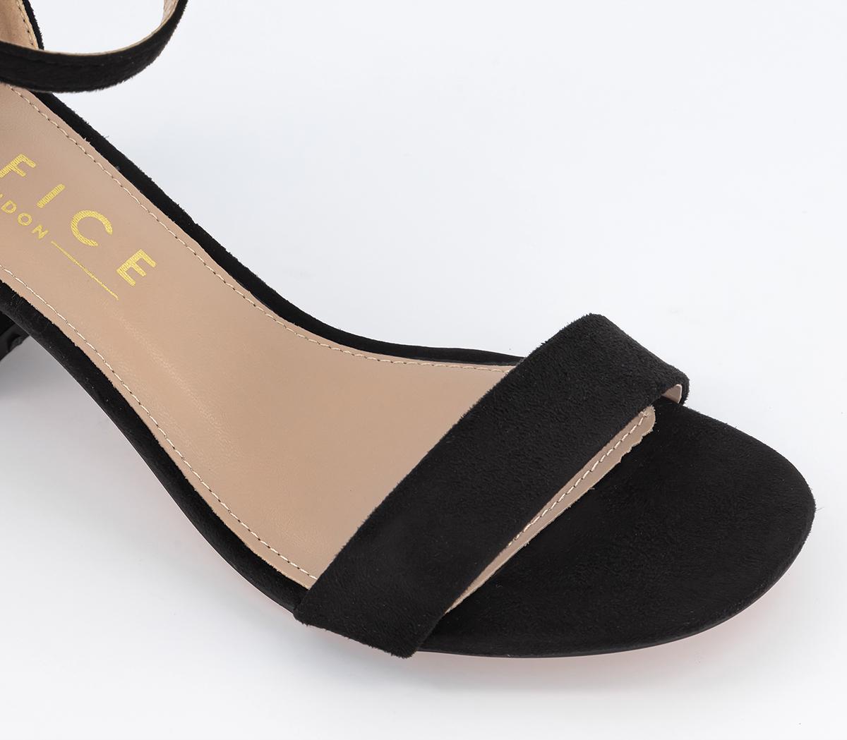 OFFICEMy Way Two Part SandalsBlack
