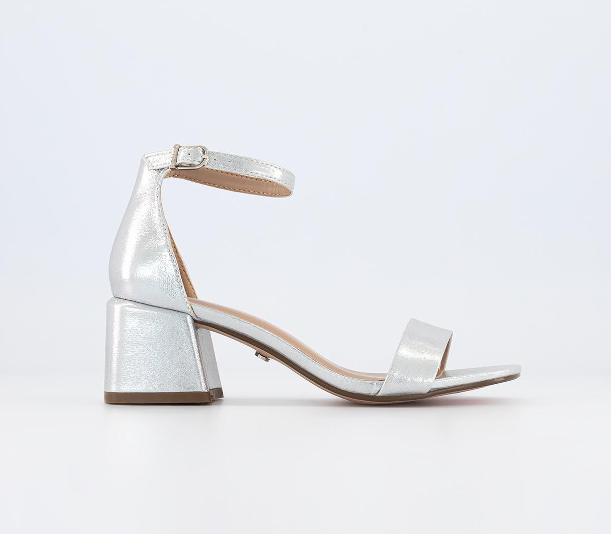 OFFICEMy Way Two Part SandalsSilver