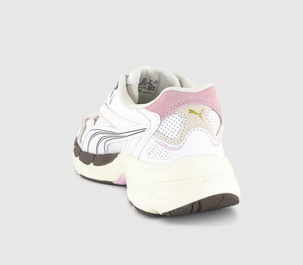 PUMATeveris Nitro Thrifted TrainersWhite Pearl Pink