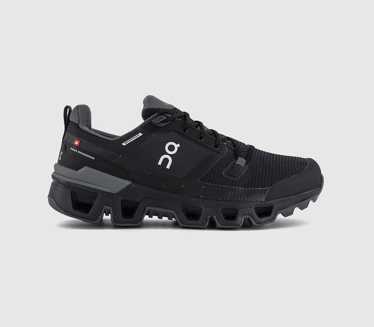 On RunningCloudwander Waterproof TrainersBlack Eclipse F