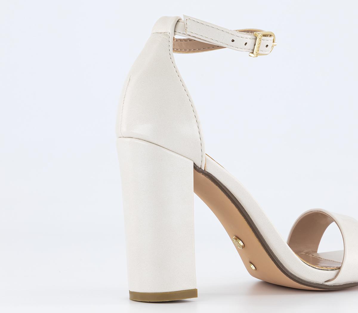 OFFICEHeart Land Two Part Sandals OFFICEHeart Land Two Part SandalsWhite