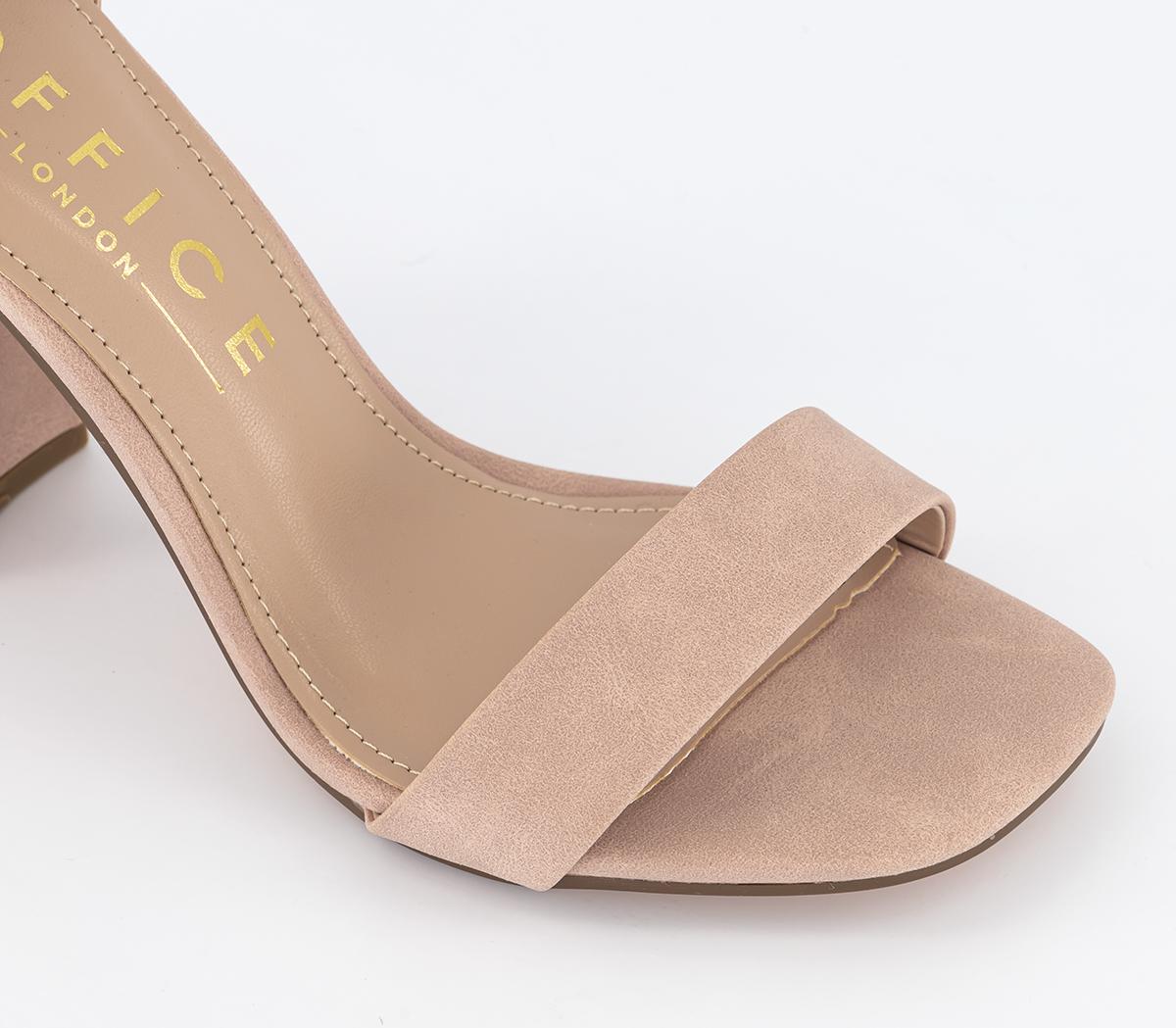 OFFICEHeart Land Two Part SandalsBeige