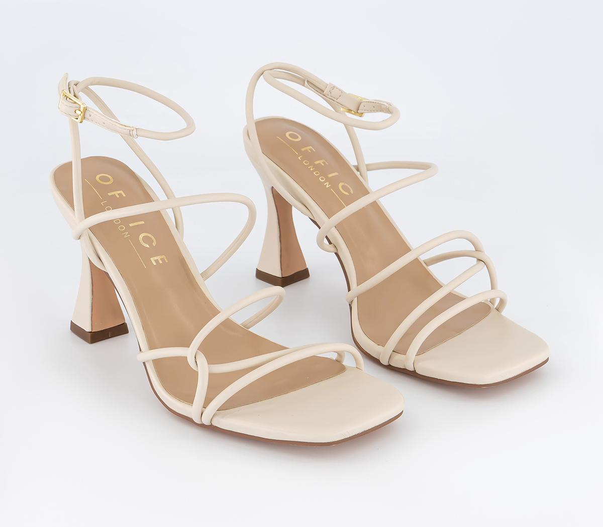 OFFICEMillion Dollar Strappy SandalsOff White