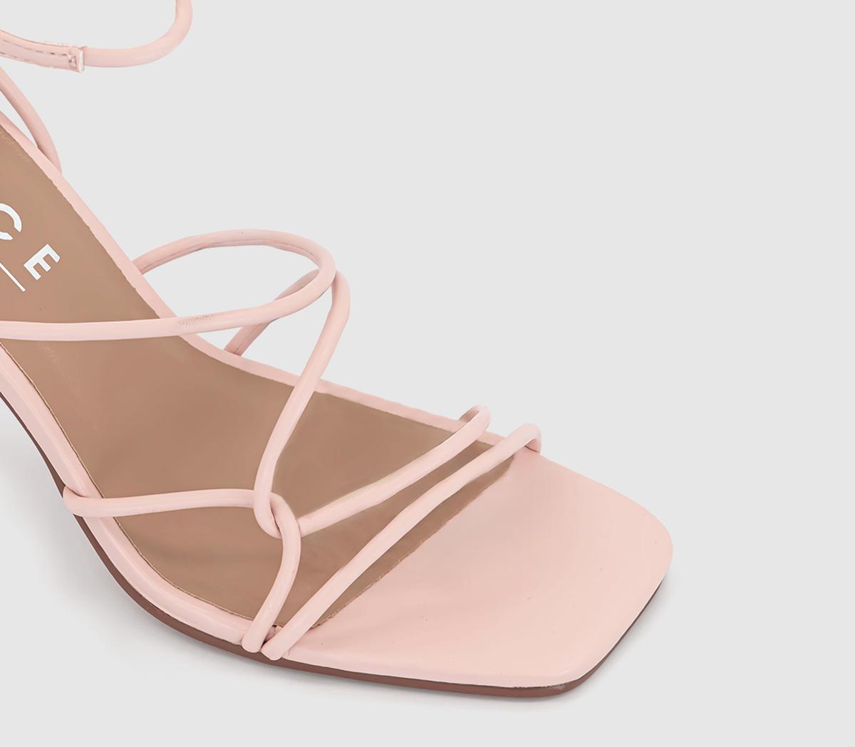 OFFICEMillion Dollar Strappy Heeled Sandals OFFICEMillion Dollar Strappy Heeled SandalsPink