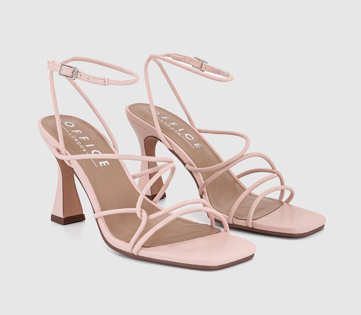OFFICEMillion Dollar Strappy Heeled Sandals OFFICEMillion Dollar Strappy Heeled SandalsPink