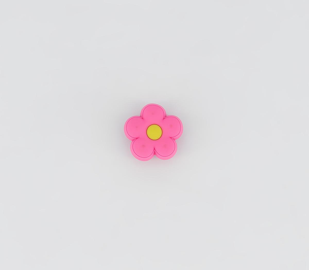 Crocs Jibbitz Charm Pink Flower, One Size