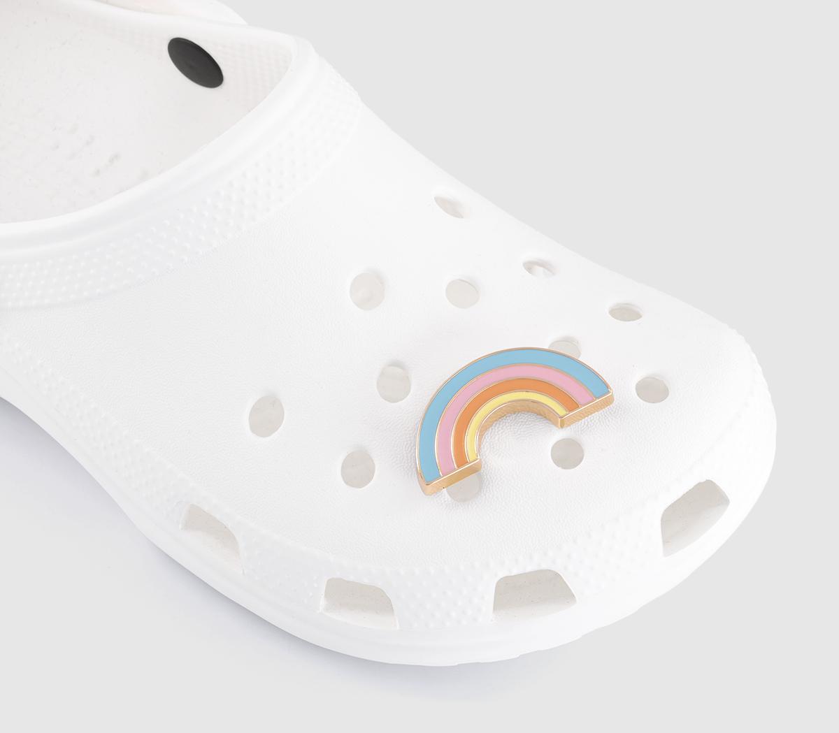 CrocsCrocs Jibbitz Charm CrocsCrocs Jibbitz CharmGold Pastel Rainbow