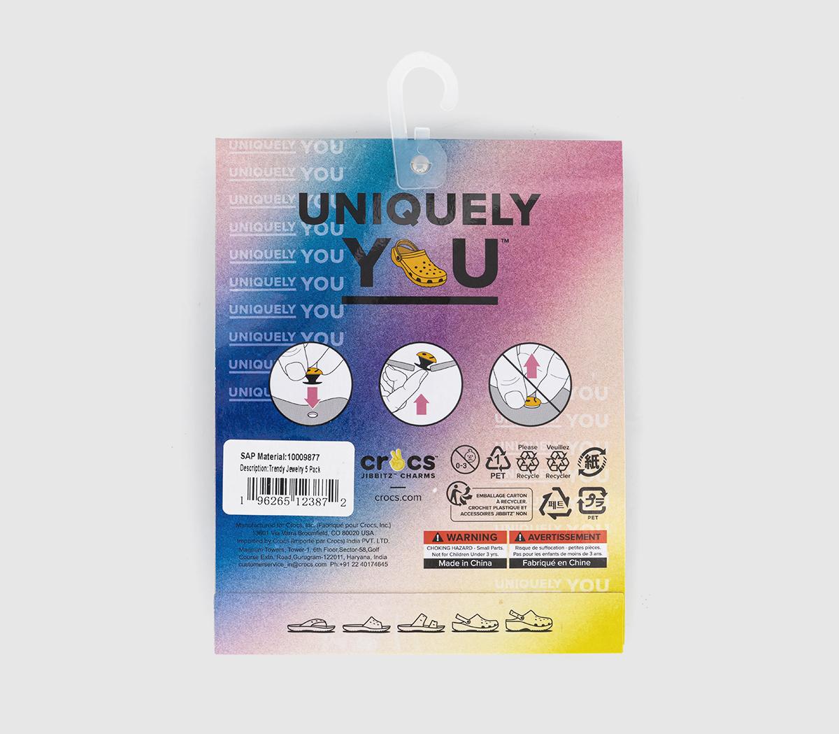 CrocsCrocs Jibbitz Charm 5 Pack CrocsCrocs Jibbitz Charm 5 PackTrendy Jewelry