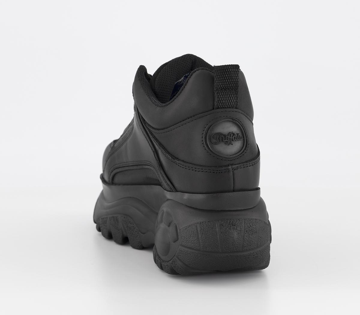 BuffaloBuffalo London Classic Low Trainers Black