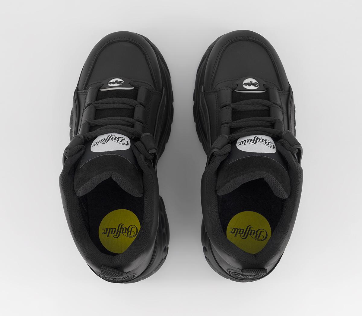 Buffalo Buffalo London Classic Low Trainers Black Women's Trainers