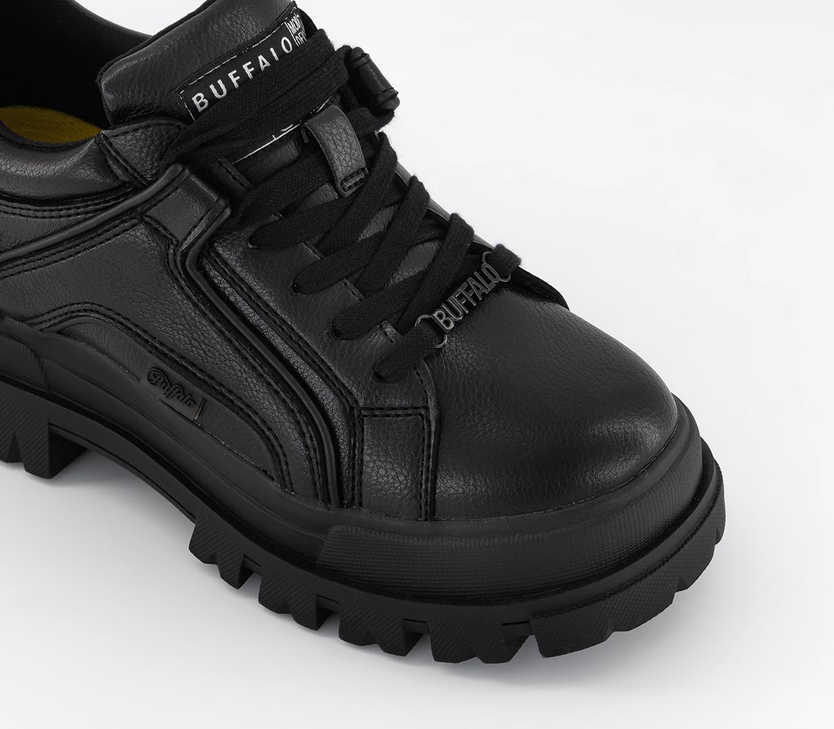 BuffaloAspha Nc Lace Lo Boots Black