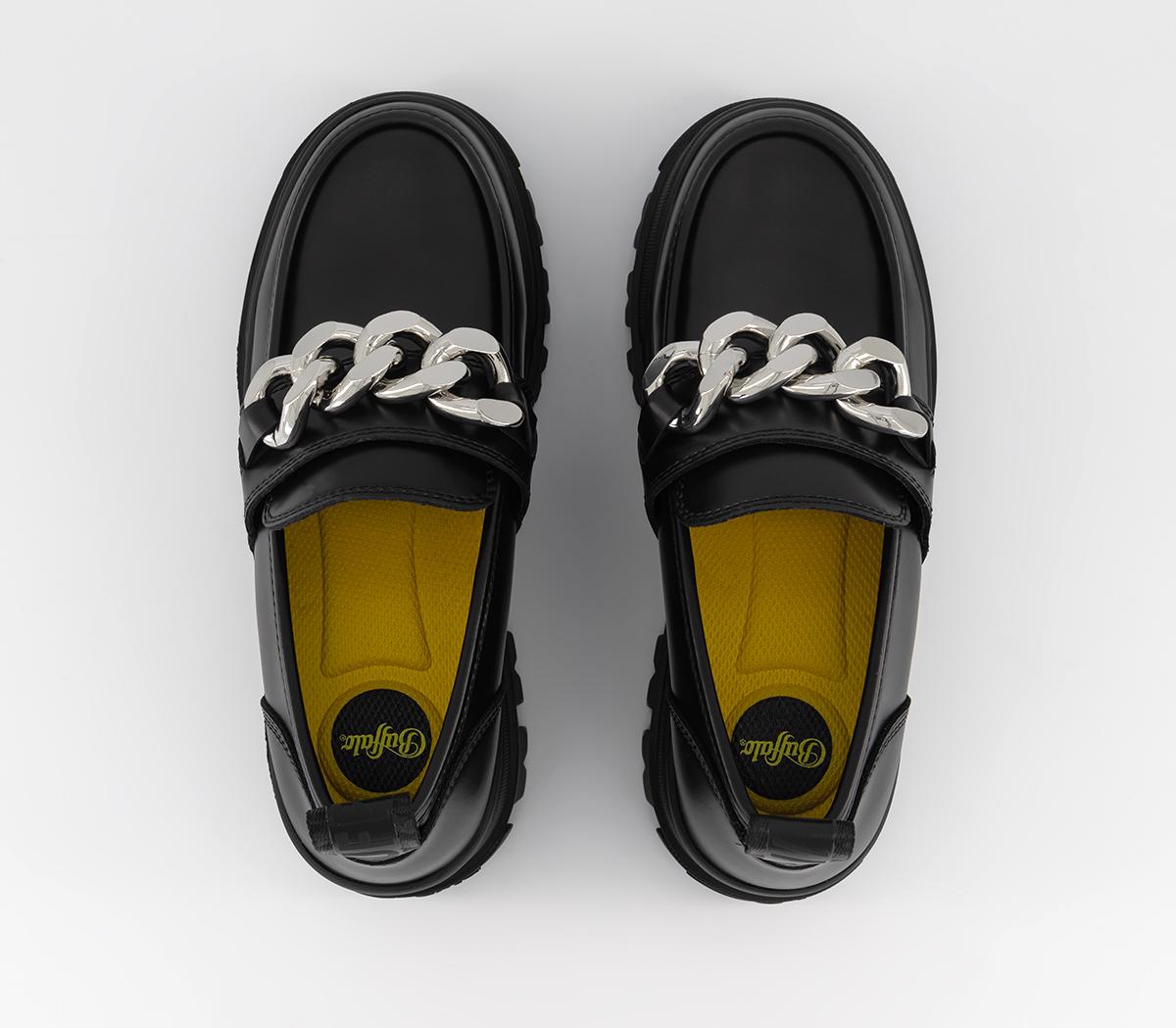 BuffaloAspha Loafer Chain LoafersBlack Silver