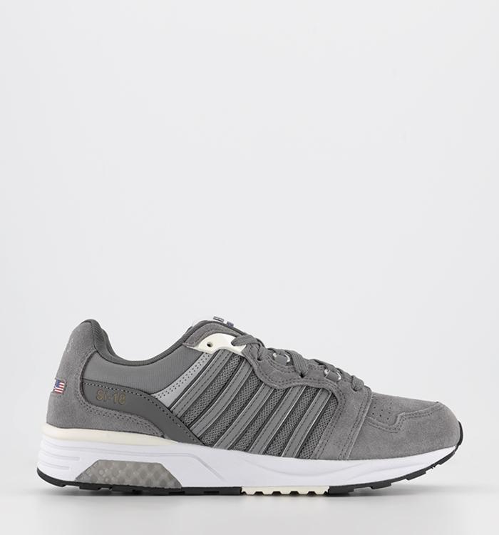 K-Swiss Si-18 Rannell Sde Trainers Frost Gray Gunmetal White