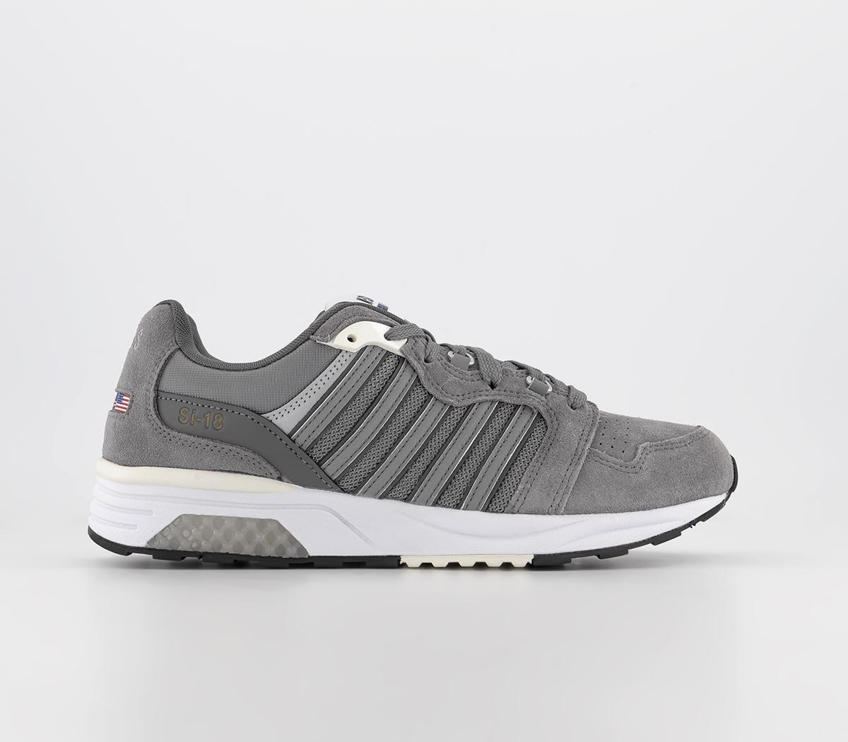 Si-18 Rannell Sde Trainers Frost Gray Gunmetal White