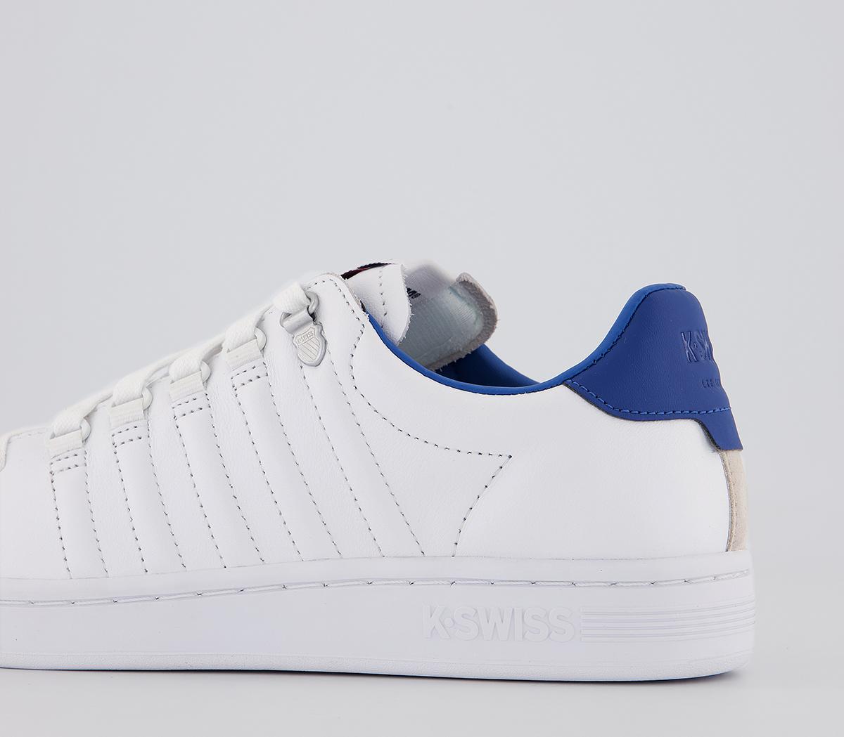 KSwiss Lozan Ii Trainers White White Classic Blue Men's Trainers