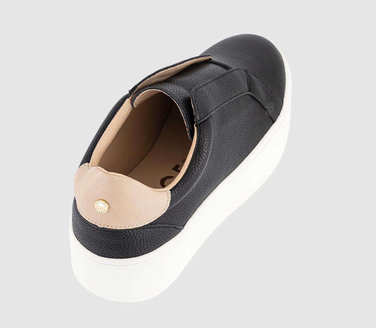 OFFICE For Keeps Slip On Trainers OFFICE For Keeps Slip On Trainers Black