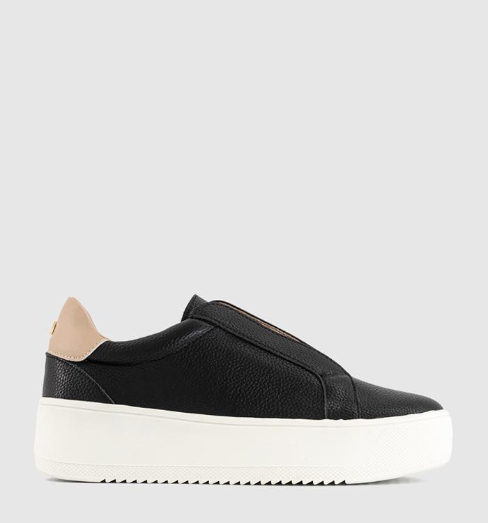 OFFICE For Keeps Slip On Trainers Black
