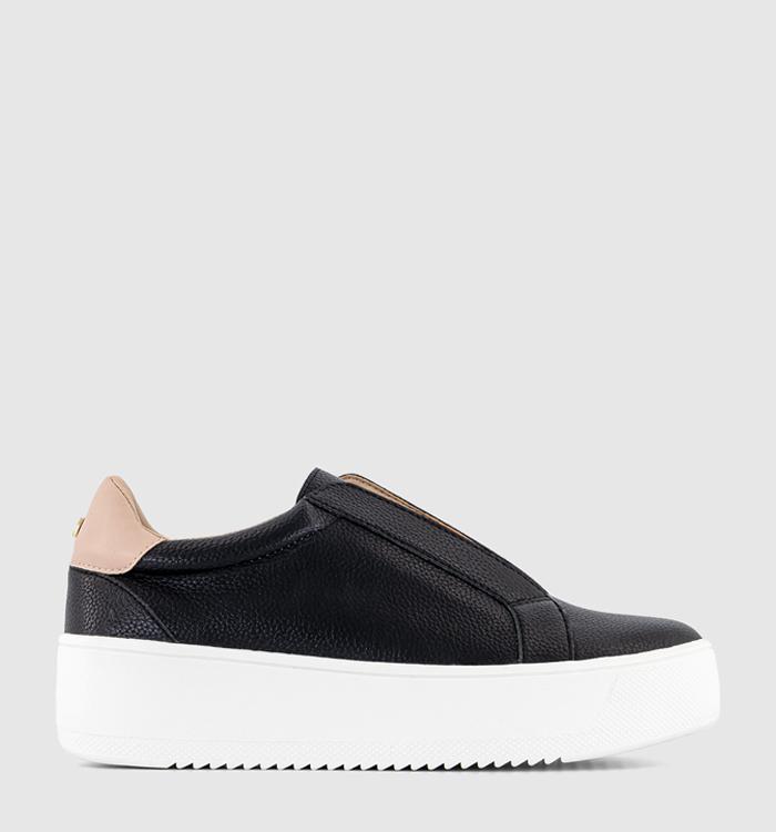 OFFICE For Keeps Slip On Trainers Black Mix