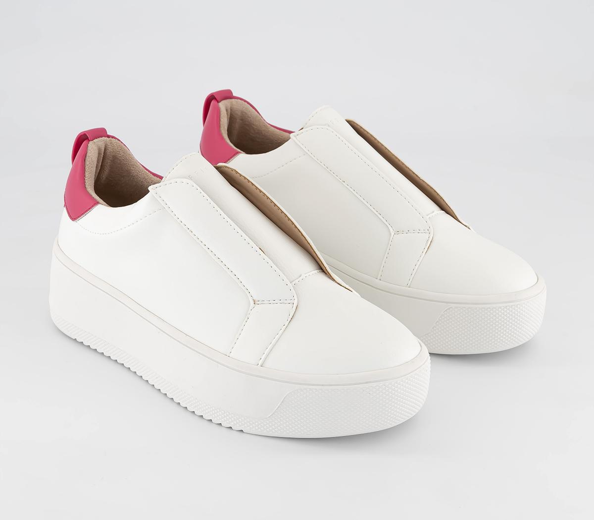 OFFICEFor Keeps Slip On TrainersWhite