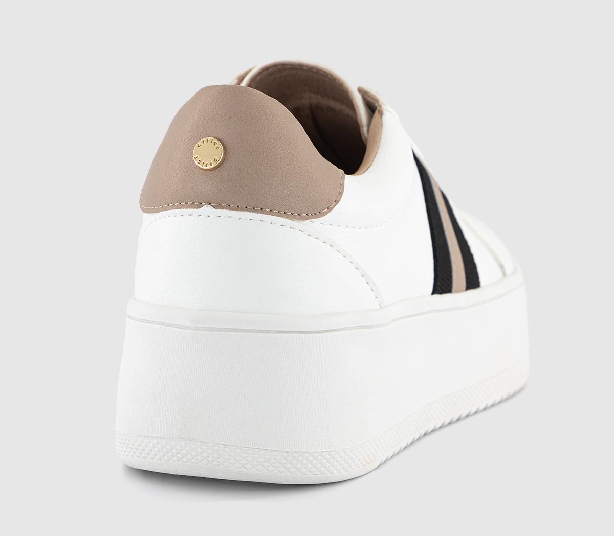 OFFICEFor Keeps Slip On TrainersWhite Mix