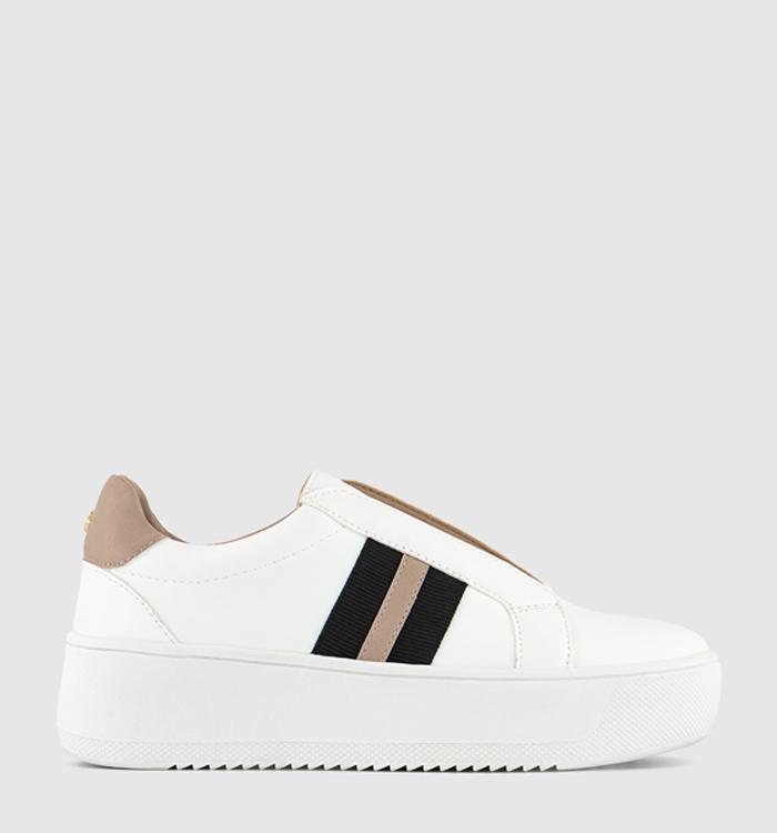 OFFICE For Keeps Slip On Trainers White Mix