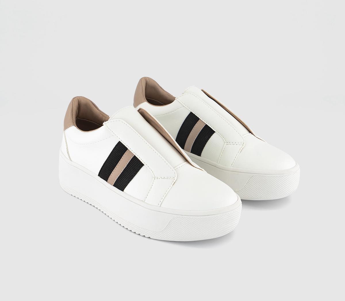 OFFICEFor Keeps Slip On TrainersWhite Mix