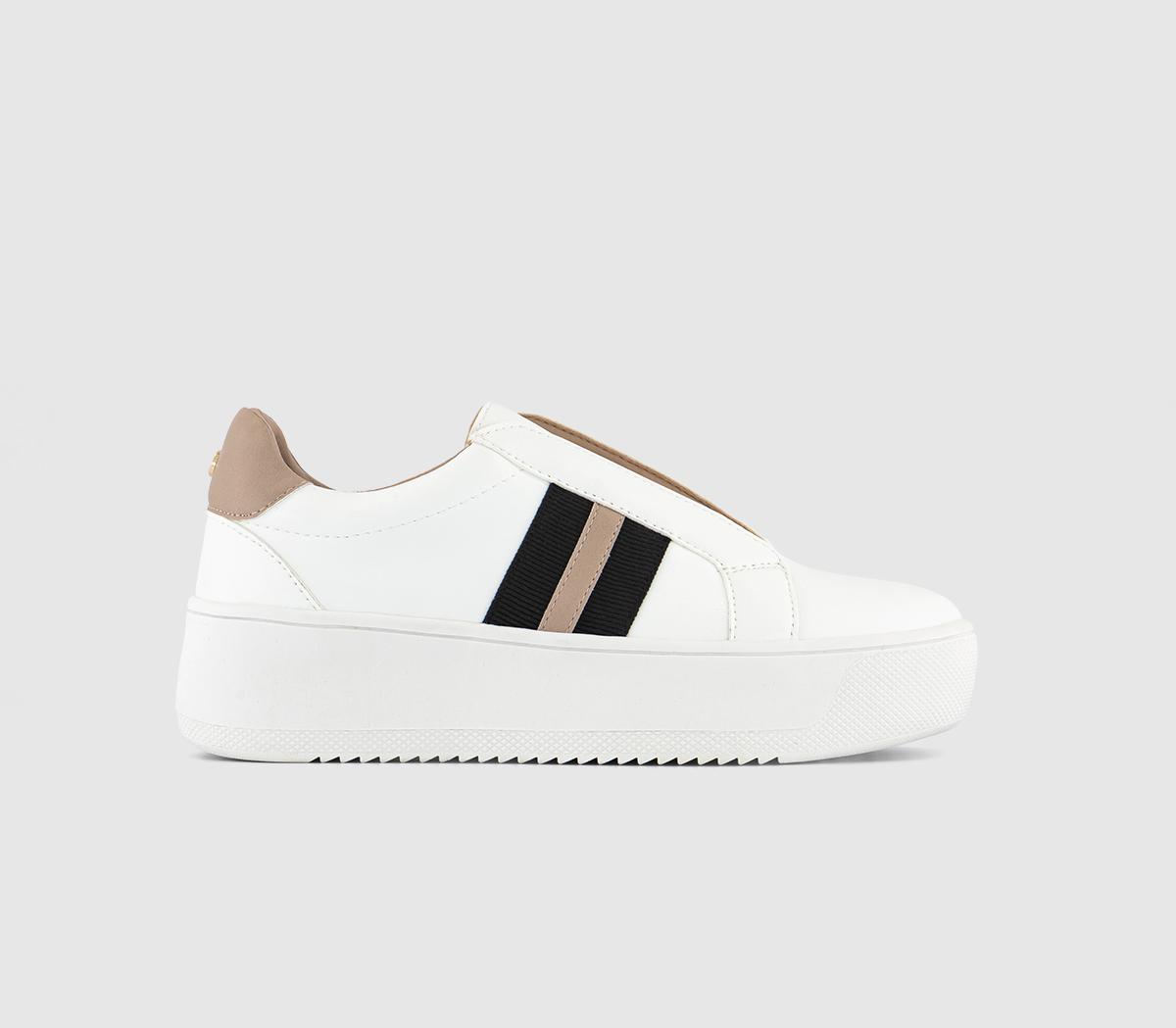 OFFICEFor Keeps Slip On TrainersWhite Mix