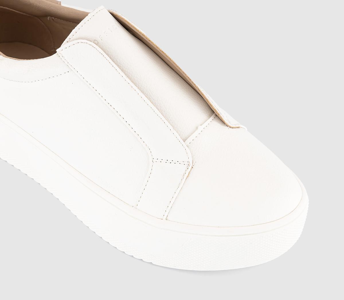 OFFICE For Keeps Slip On Trainers OFFICE For Keeps Slip On Trainers White Blush Mix