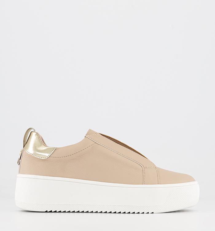 OFFICE For Keeps Slip On Trainers Beige