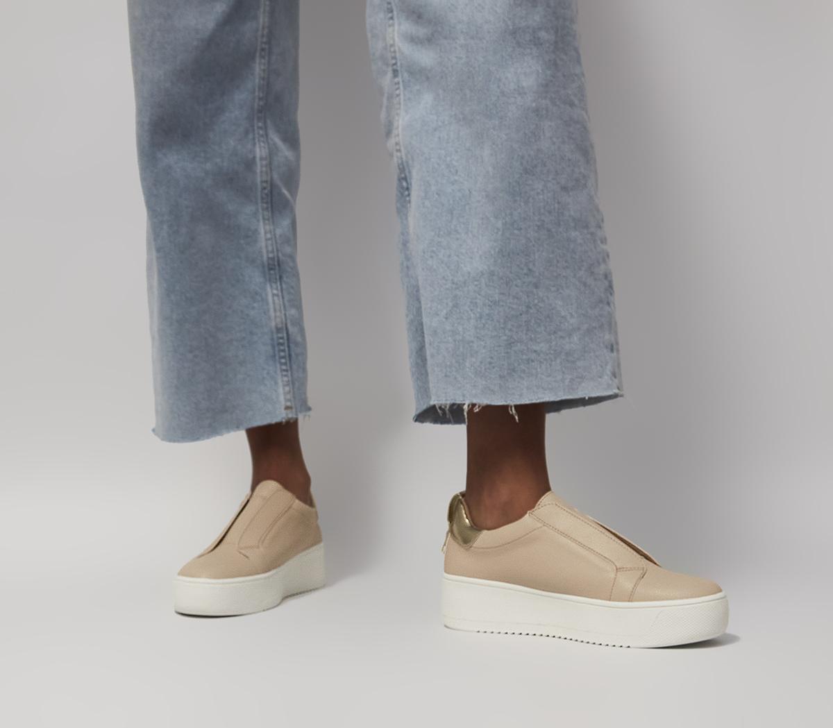 OFFICEFor Keeps Slip On TrainersBeige
