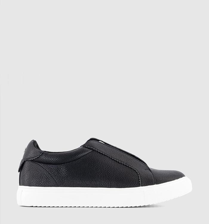 OFFICE Franchise Zip Front Trainers Black