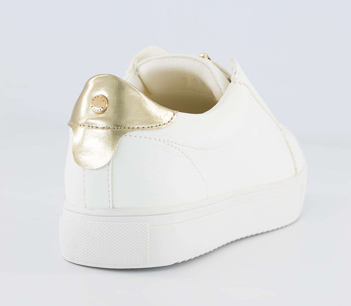 OFFICEFranchise Zip Front TrainersWhite