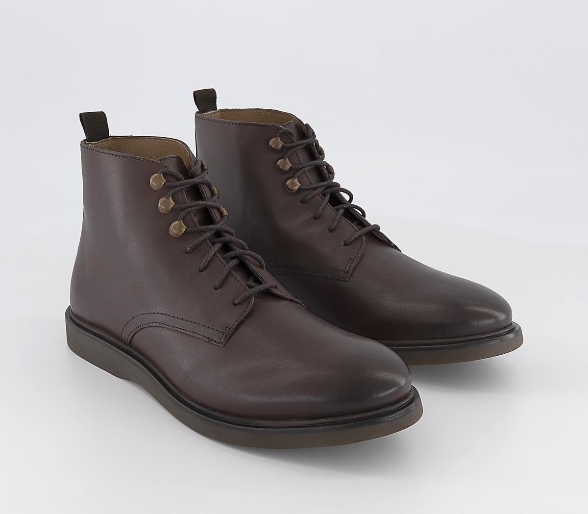 Hudson London Battle Boots Brown - Men’s Boots