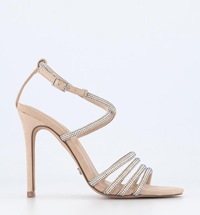 Fancy nude clearance heels