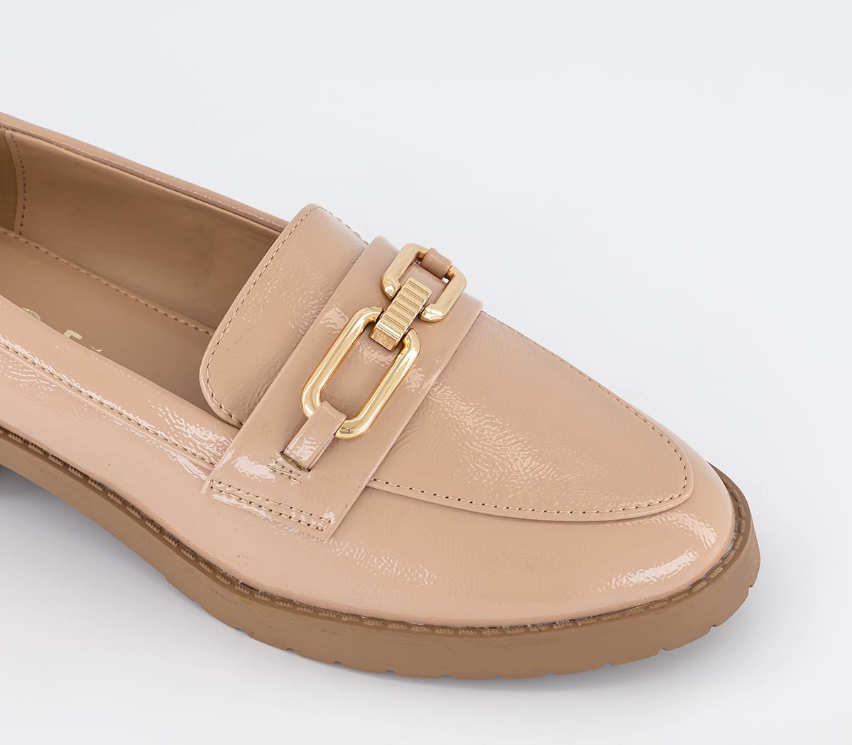 OFFICEWide Fit Fox Trot Trim LoafersBeige