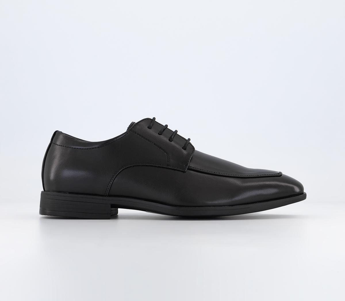 OFFICEMclean Stitched Apron Derby Shoes Black