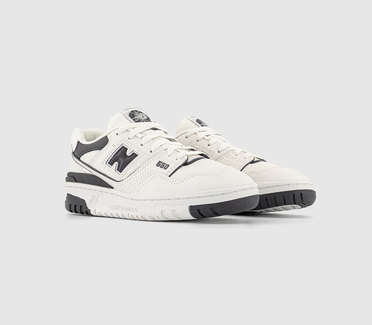 New Balance BB550 Junior Trainers White Grey Unisex