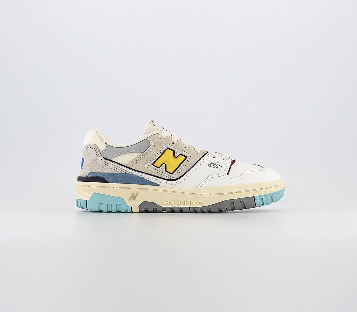 New balance grey clearance yellow