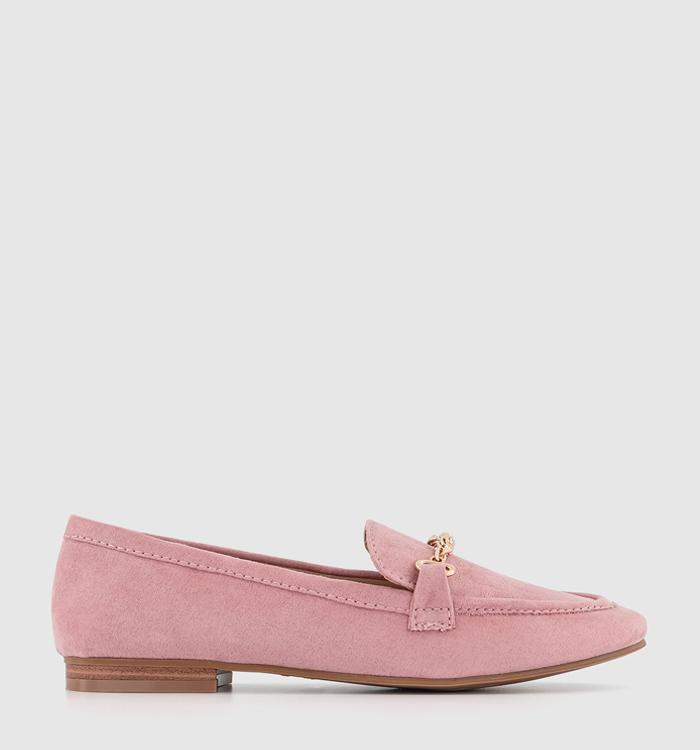OFFICE Fresh Start Snaffle Loafers Pastel Pink