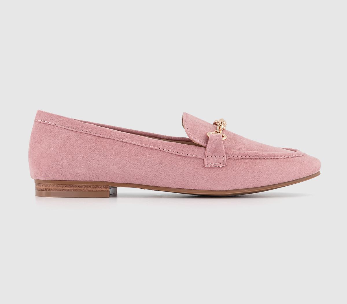 OFFICE Fresh Start Snaffle Loafers Pastel Pink - Flat Shoes for Women