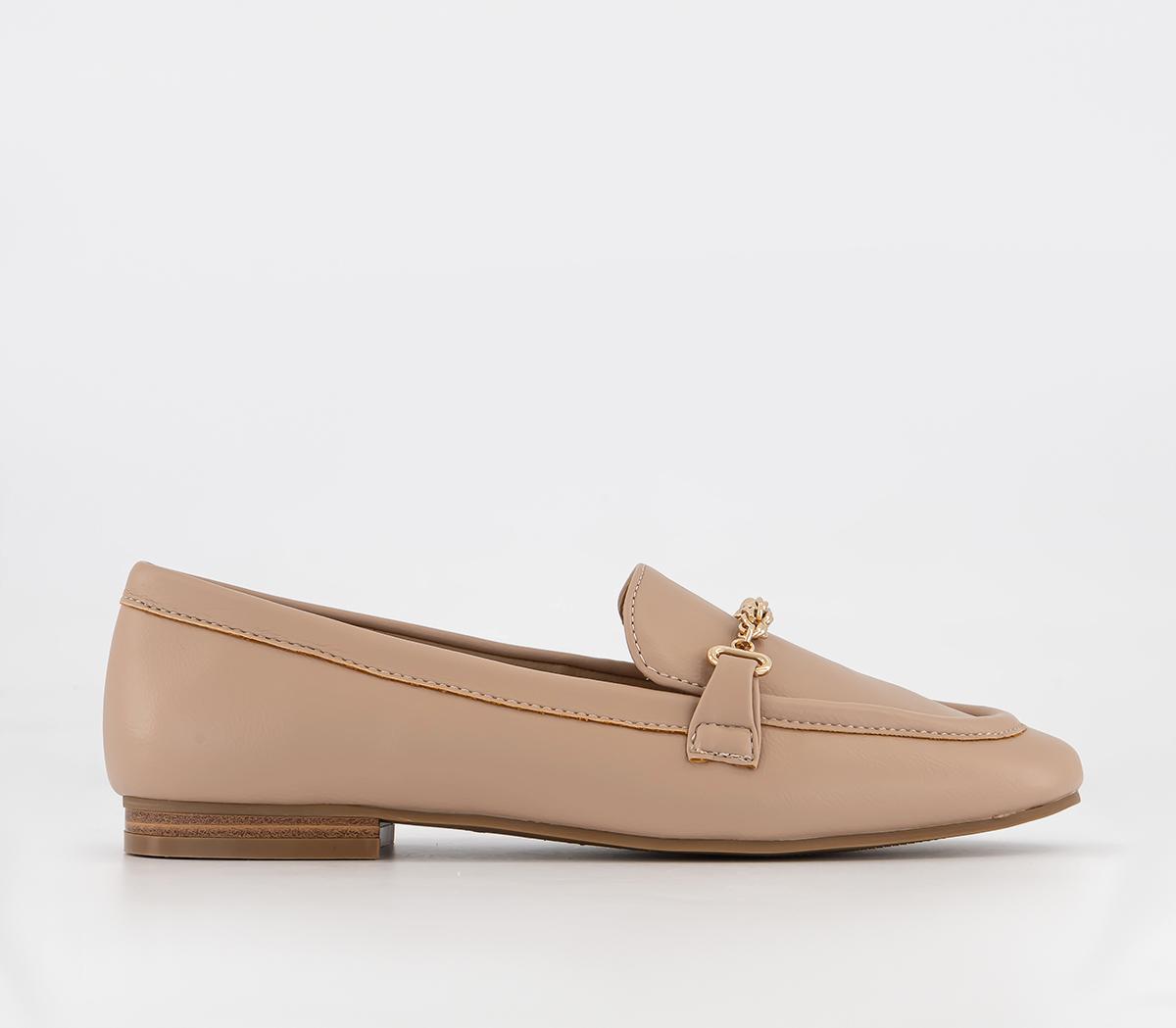 Fresh Start Snaffle Loafers Nude
