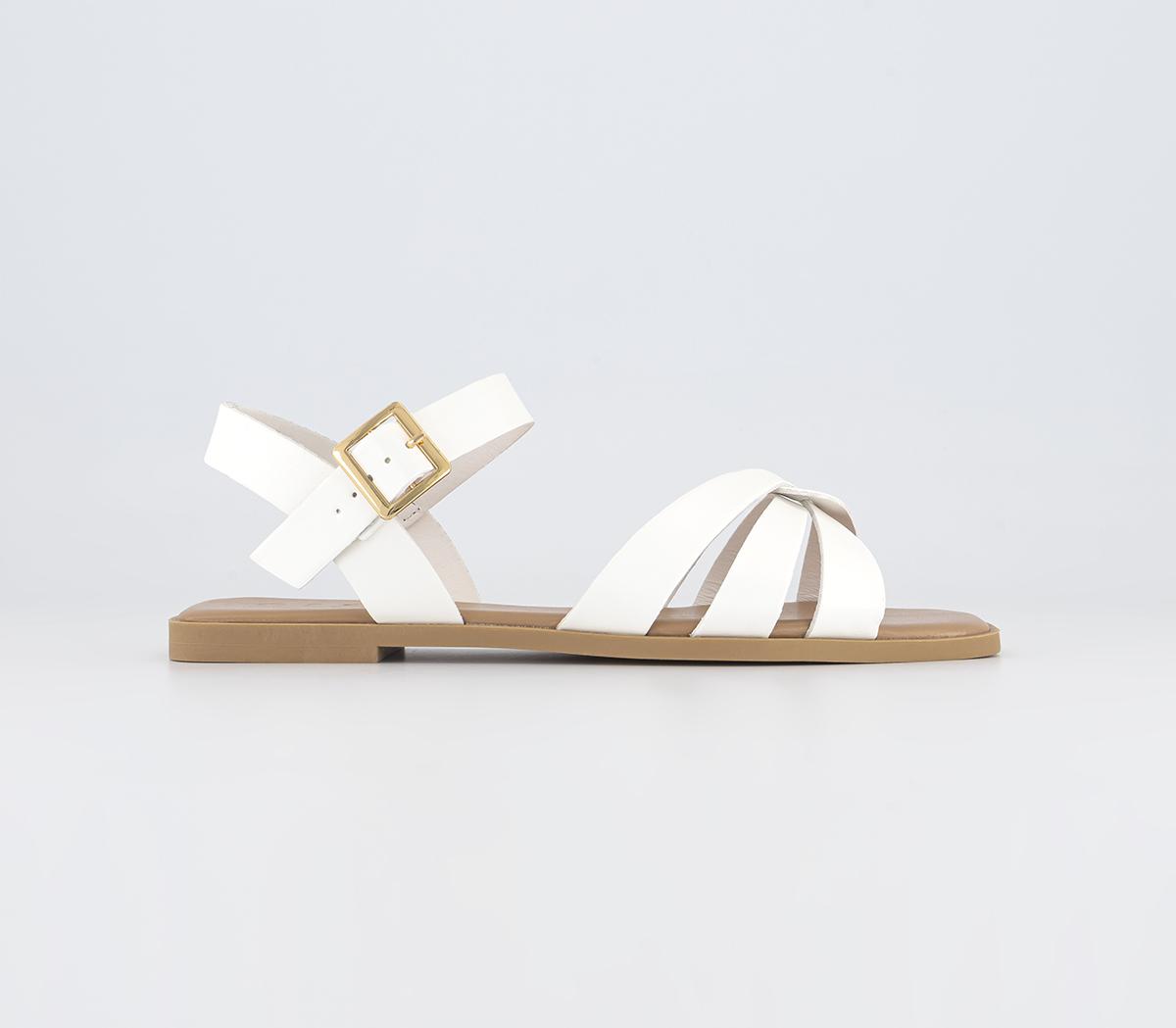 OFFICESantana Two Part Sandals OFFICESantana Two Part SandalsWhite