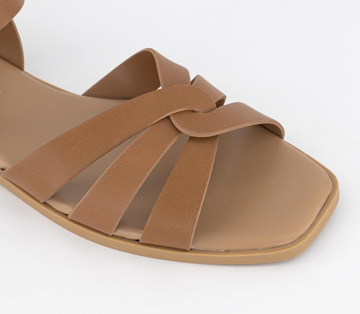 OFFICESantana Two Part SandalsTan